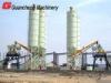 Construction machine new brand yellow hzs 25 concrete batching plant