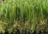 Soft Durable Outdoor Artificial Grass Lawns S Shaped 20mm - 45mm Pile Height