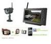 Bank / Airport 4 Channel Security Camera System CCTV Kits High Resolution