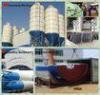 Good design yellow piece Steel Cement Silo with 250T for concrete batching plant