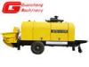 HBT80RS diesel engine mobile concrete pump yellow color 400 m