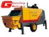 HBT40RS mobile concrete mixer with pump Twenty container and move anywhere