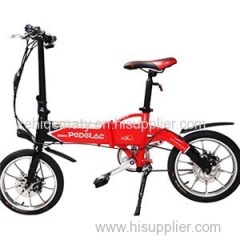 16 Inches 240W 36V 10AH Smart Household Light Electric Folding Bikes