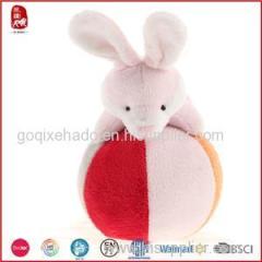 Colorful Undressed Ball With Rabbit