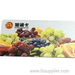 Customized PVC Normal Card With Laser Number