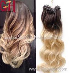 Ombre Micro Loop Hair Extensions