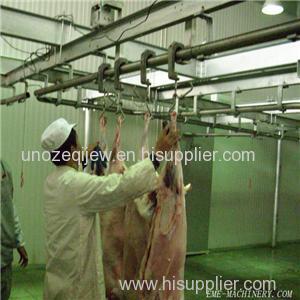 Sheep Carcass Processing Over-Head Manual Conveying Rail