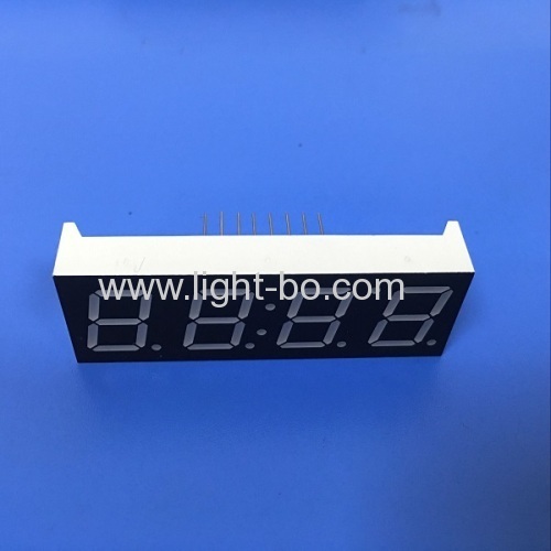 Ultra white 14.2mm Four Digit 7 Segment LED Display for Clock Indicator