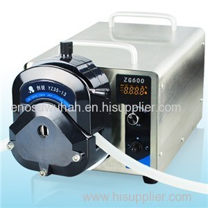 DC Motor High Flow Industrial Peristaltic Pumps ZG600 740-12000 Ml/min