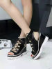 2016 New Ladies Shoes Women High Heels Shoes Comfortable Leather Women