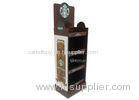 Starbucks Coffee Cardboard Floor Displays Point Of Purchase For Retail Stores