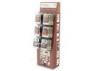 Furniture Recycled Cardboard Display Stands With Hooks Free Standing