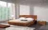 Bed Room Queen Size Wood Beds With Solid Black Walnut 1.8*2.0 M