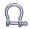 Stainless steel large bow anchor shackle