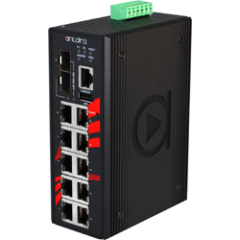 LMP-1202G-SFP Industrial Gigabit PoE+ Ethernet Switch