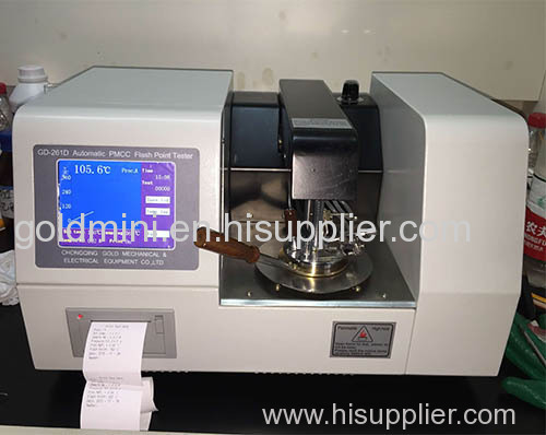 Petroleum product Automatic PMCC Flash Point Tester