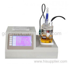 Petroleum Product Coulometric Karl Fischer Titrator