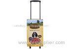 Exhibition Advertising POS Cardboard Trolley Box with Plastic Handle