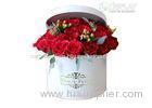 Bouquet Cardboard Gift Boxes Flower Packaging With Round Shaped Paper Tube