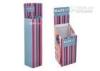 Cosmetics Cardboard Dump Bins Display With 4C CMYK Full Color