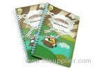 PP Cover Memo Pad Custom Spiral Notebooks With A6 / A5 / A4 Lined Paper