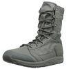 Mens Tachyon 8&quot; Military Boots Soft Black Cow Leather Slip - Resistant Outsole