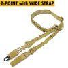 Adjustable Tactical Gun Sling Rope Wide Shoulder Strap Cover