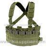 Camouflage Airsoft Cross Tactical Chest Rigs And Vests Customized