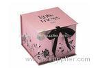 Custom Gift Boxes Cardboard / Cosmetic Decorative Gift Boxes With Lids