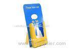 Point Of Purchase Cardboard Brochure Holders Corrugated Leaflet Dispenser For Advertising