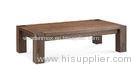 Fashion Design Solid Elm Wooden Coffee Table / Rectangular Coffee Table