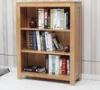 Eco - Friendly Modern Solid Oak Bookcase / Wooden Bookshelves Sideboard