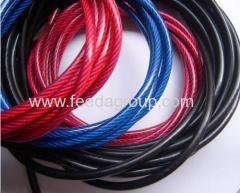 PVC coated steel wire rope