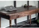 2 Or 3 Drawer Modern Design Solid Wood Corner Desk / Walnut Corner Computer Desk