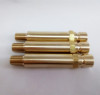 Hex head brass extended nipple brass threaded fittings available