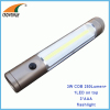 3W COB 250Lumen flashlights 3AAA hand torch light weight cheap lamp outdoor lamps ABS magnet portable lantern