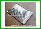 Aluminum Foil Postal Packaging Silver Jiffy Mailers With Bubble Lining