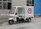 Three Wheel Closed Box Cargo Tricycle Motorcycles Air Cooled 4 Stroke Engine