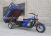 Water Cooled Three Wheel Cargo Motorcycle Trike 5 Speed Single Exhaust System