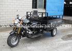 DRUM Steel Plate Cargo Three Wheeler Motorcycle With 2130mm Wheel Base