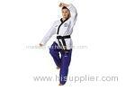 Female Taekwondo Uniform Martial Arts Kimonos With Elastic Waist Band