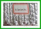 Pure Aluminum Foil Sided Bubble Wrap Insulation High Efficiency