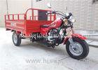 Air Cooling Engine Cargo Motor Tricycle Motorcycle With Steel Plate Chassis / Suspension