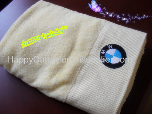 Cotton White Classic Dobby Style Hotel Face Towel