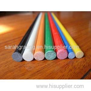 High Quality fiberglassFRP pultruded solid rod profiles