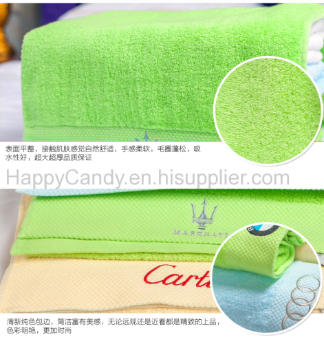 100% cotton white face towel use for hotel