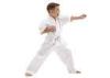 Washing Custom Karate Uniforms Twill Weave Karate Outfit For Kids