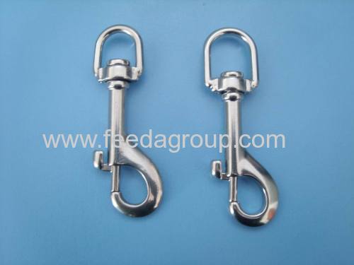 zinc alloy Swivel Eye Bolt Snap Hook