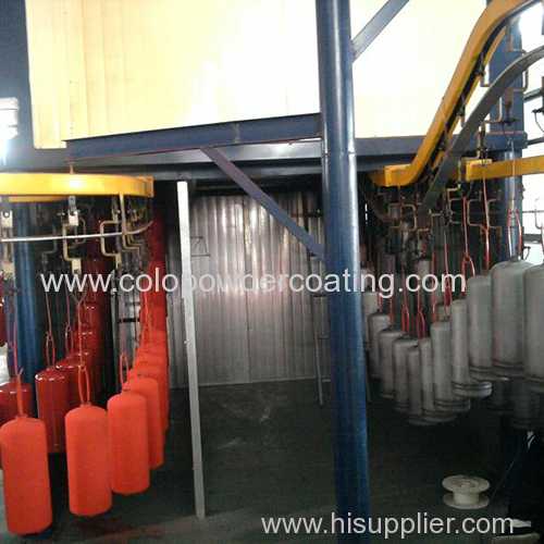 Automatic Powder Coating Machine for Fire Extinguisher