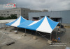 High Quality Mixed High Peak Tent With White And Blue Color For Event